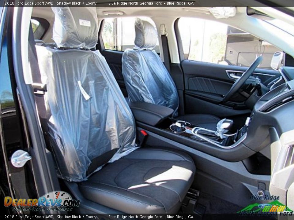 2018 Ford Edge Sport AWD Shadow Black / Ebony Photo #13