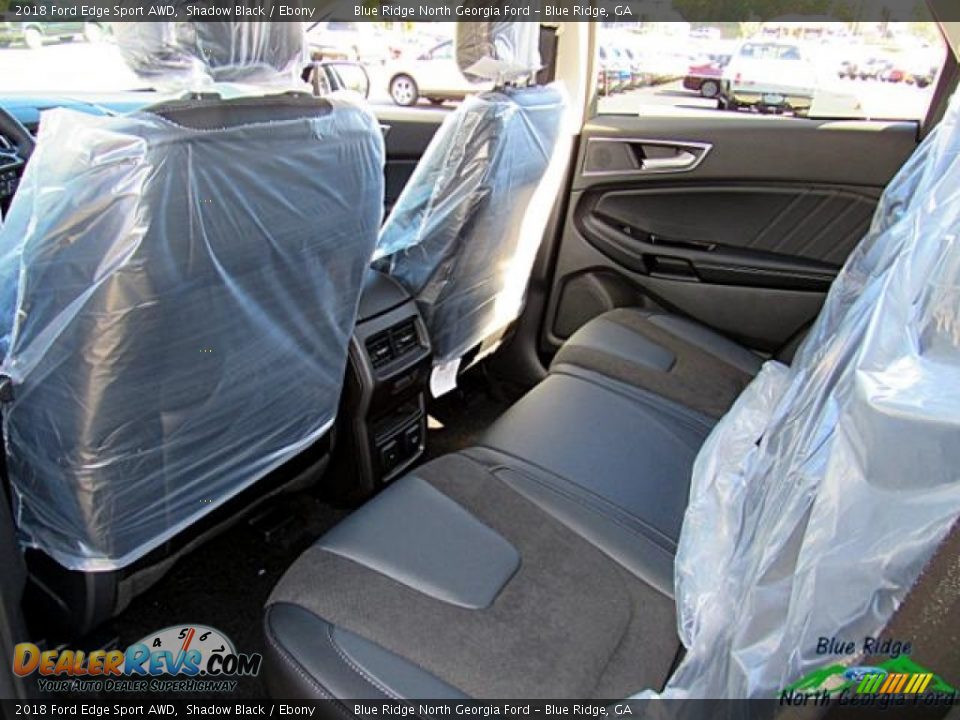 2018 Ford Edge Sport AWD Shadow Black / Ebony Photo #14