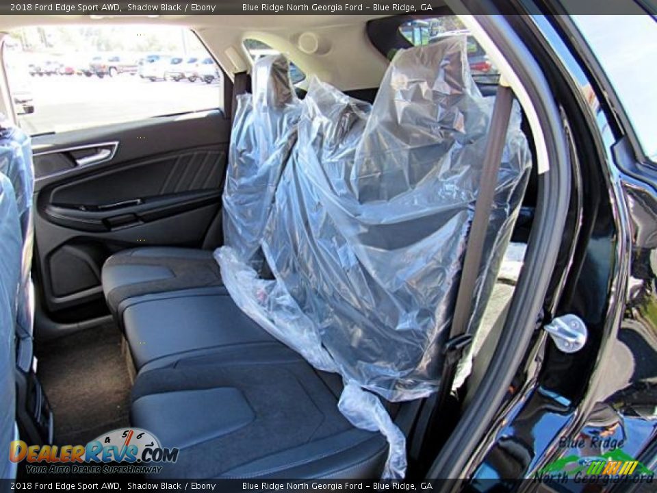 2018 Ford Edge Sport AWD Shadow Black / Ebony Photo #15