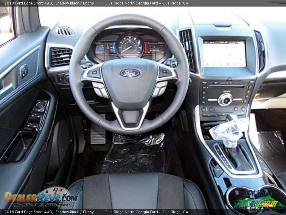 2018 Ford Edge Sport AWD Shadow Black / Ebony Photo #18