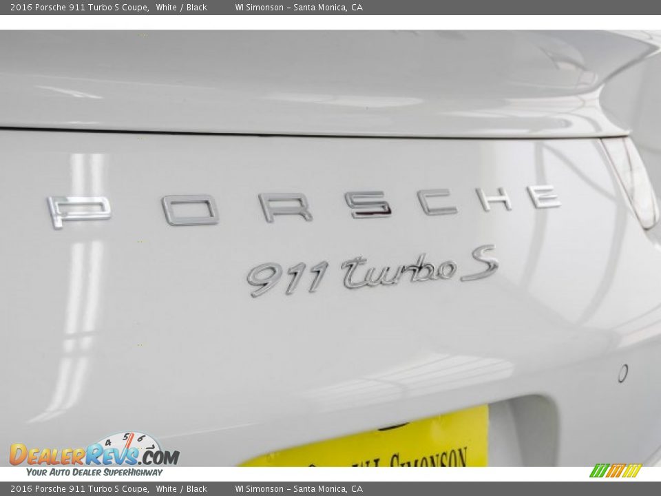 2016 Porsche 911 Turbo S Coupe Logo Photo #7