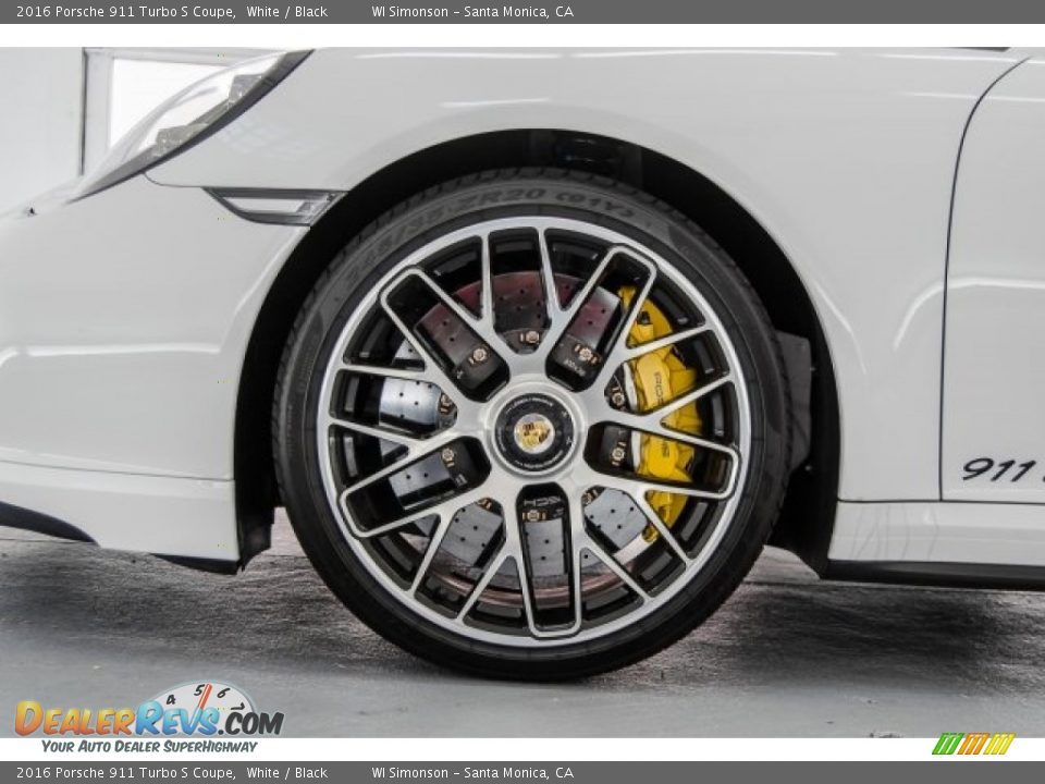 2016 Porsche 911 Turbo S Coupe Wheel Photo #8
