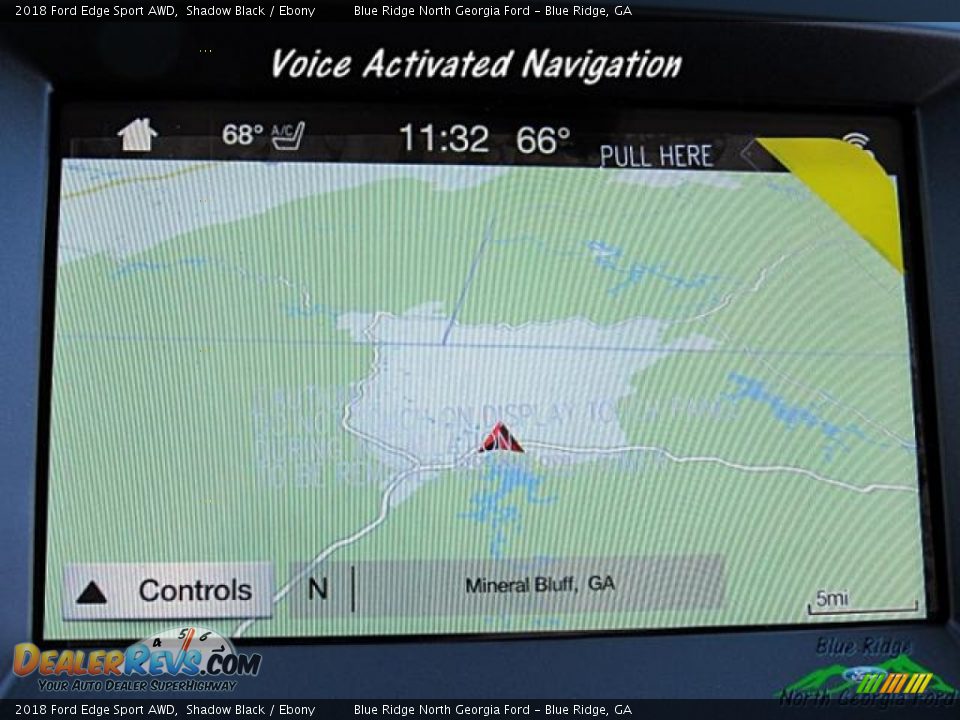 2018 Ford Edge Sport AWD Shadow Black / Ebony Photo #24