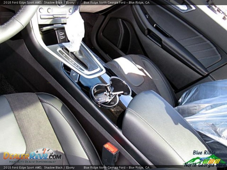 2018 Ford Edge Sport AWD Shadow Black / Ebony Photo #27