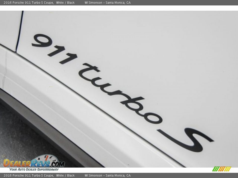 2016 Porsche 911 Turbo S Coupe Logo Photo #13