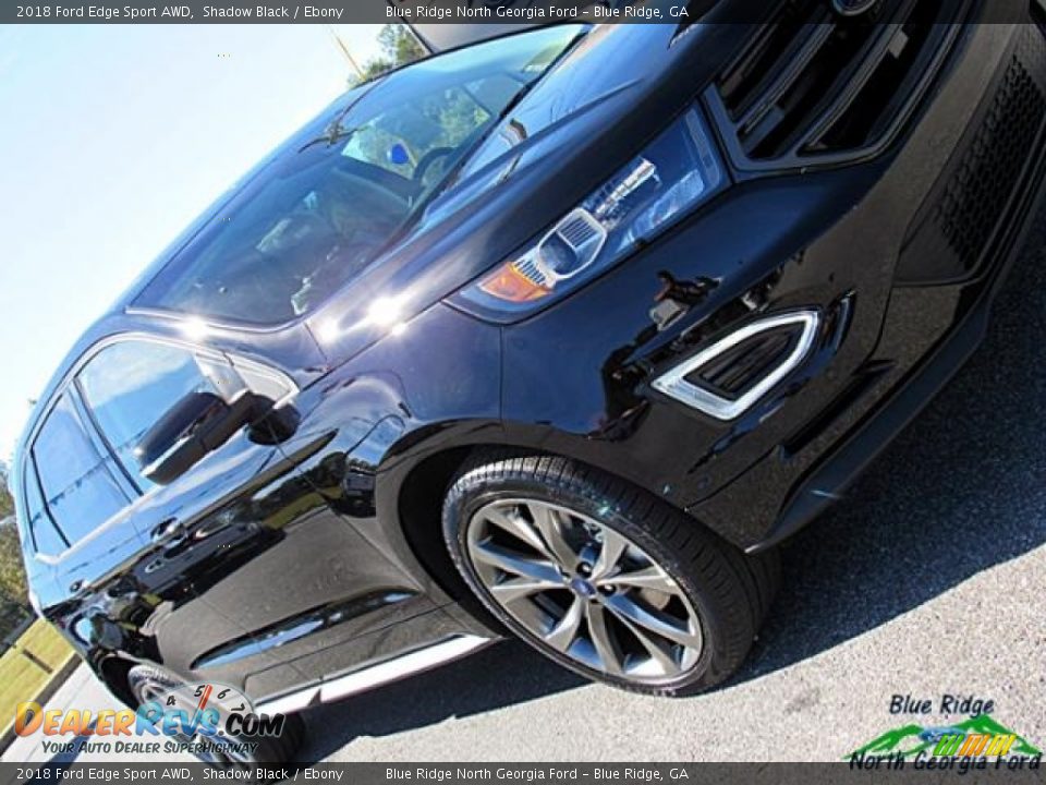 2018 Ford Edge Sport AWD Shadow Black / Ebony Photo #30