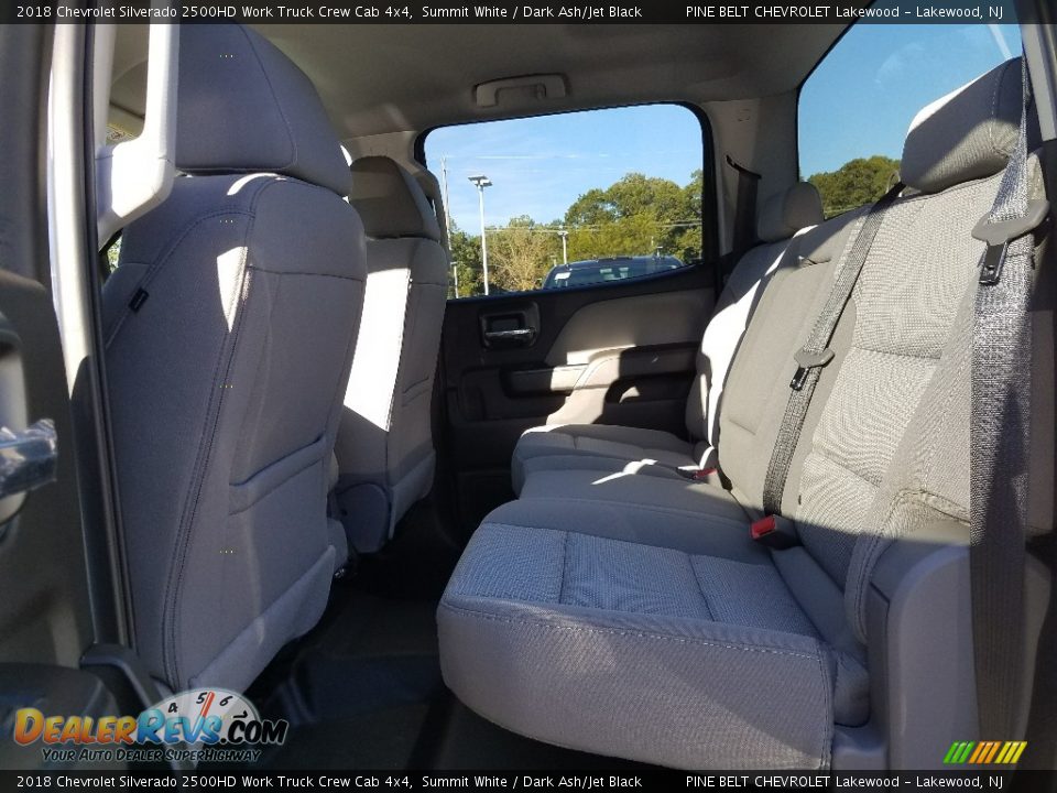 2018 Chevrolet Silverado 2500HD Work Truck Crew Cab 4x4 Summit White / Dark Ash/Jet Black Photo #6