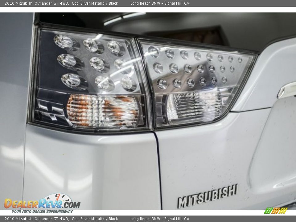 2010 Mitsubishi Outlander GT 4WD Cool Silver Metallic / Black Photo #19