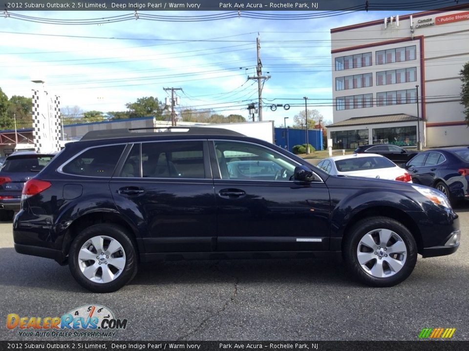 2012 Subaru Outback 2.5i Limited Deep Indigo Pearl / Warm Ivory Photo #2