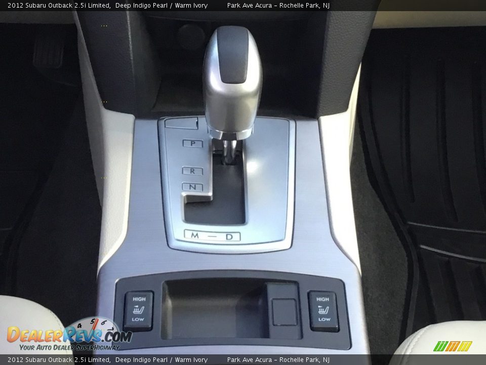 2012 Subaru Outback 2.5i Limited Deep Indigo Pearl / Warm Ivory Photo #17