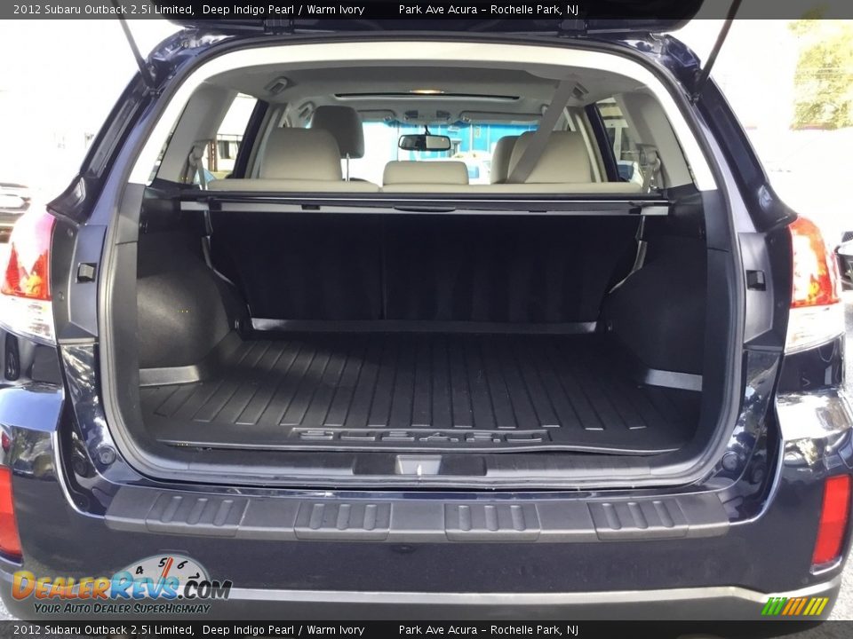 2012 Subaru Outback 2.5i Limited Deep Indigo Pearl / Warm Ivory Photo #22