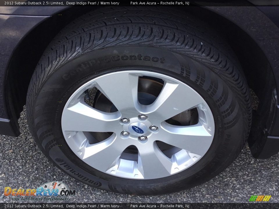 2012 Subaru Outback 2.5i Limited Deep Indigo Pearl / Warm Ivory Photo #30