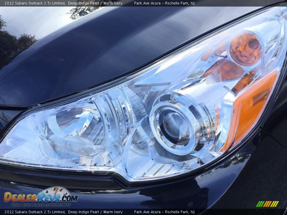 2012 Subaru Outback 2.5i Limited Deep Indigo Pearl / Warm Ivory Photo #32
