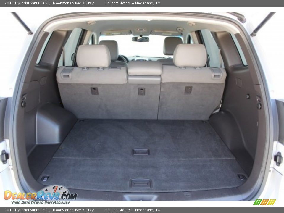 2011 Hyundai Santa Fe SE Moonstone Silver / Gray Photo #20
