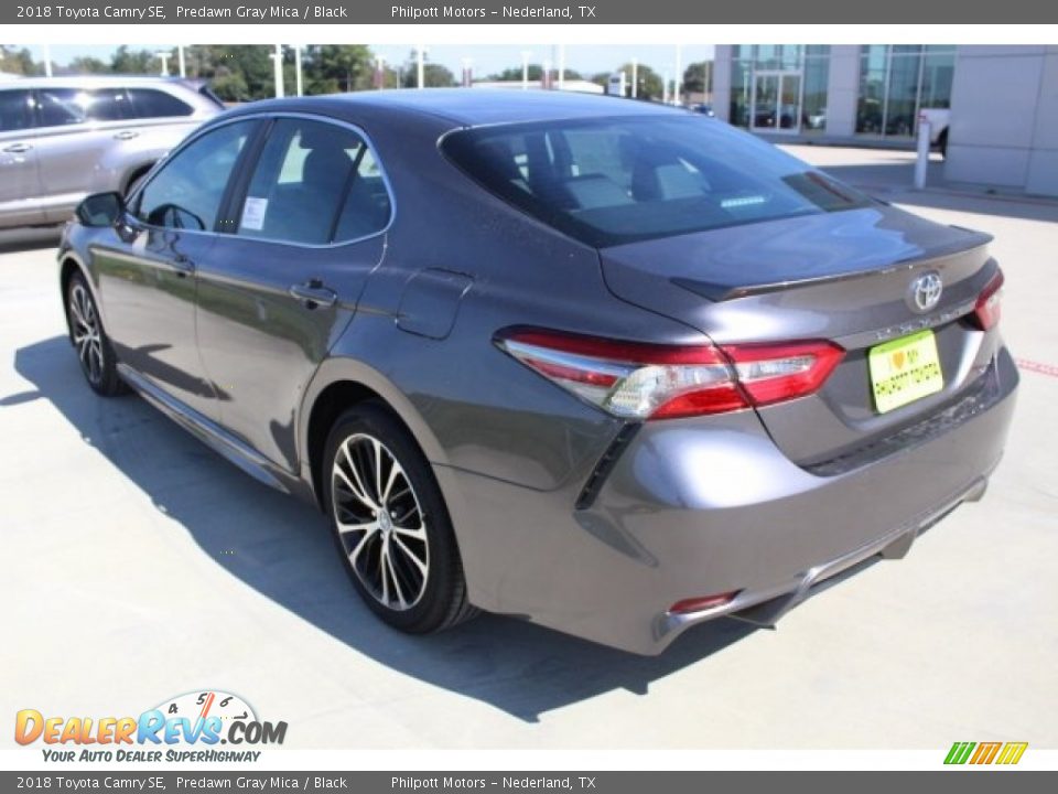 2018 Toyota Camry SE Predawn Gray Mica / Black Photo #7