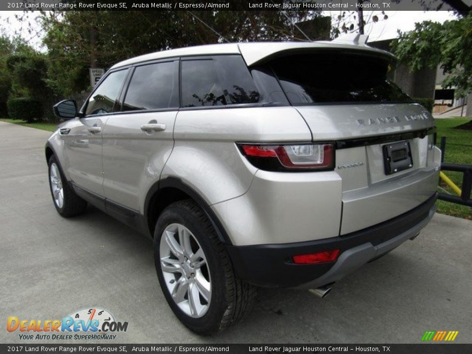 2017 Land Rover Range Rover Evoque SE Aruba Metallic / Espresso/Almond Photo #12