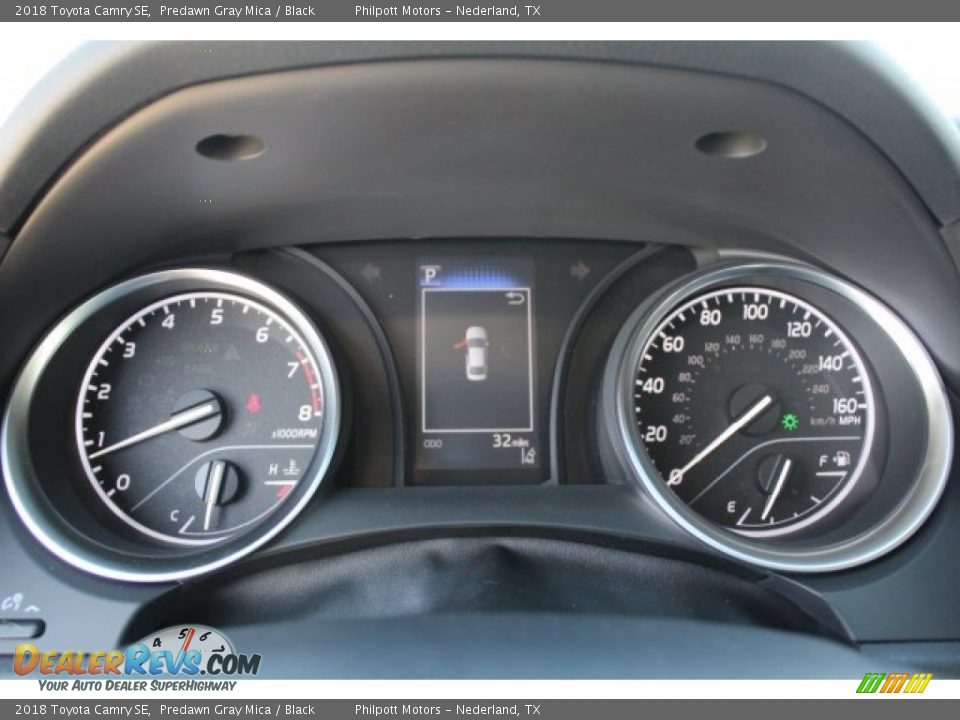2018 Toyota Camry SE Predawn Gray Mica / Black Photo #13