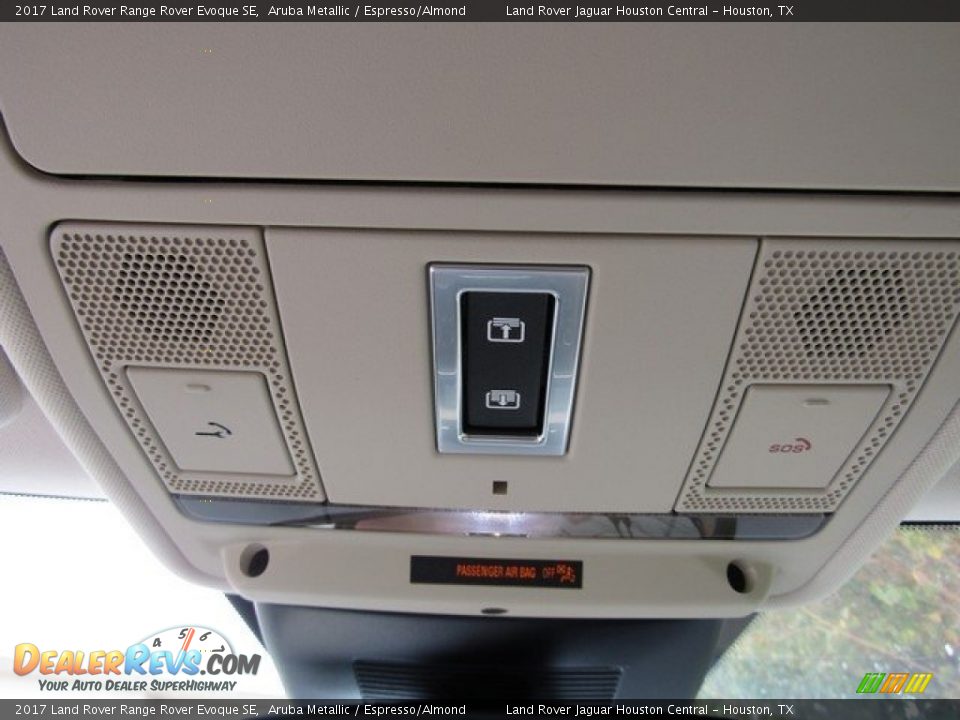 2017 Land Rover Range Rover Evoque SE Aruba Metallic / Espresso/Almond Photo #22