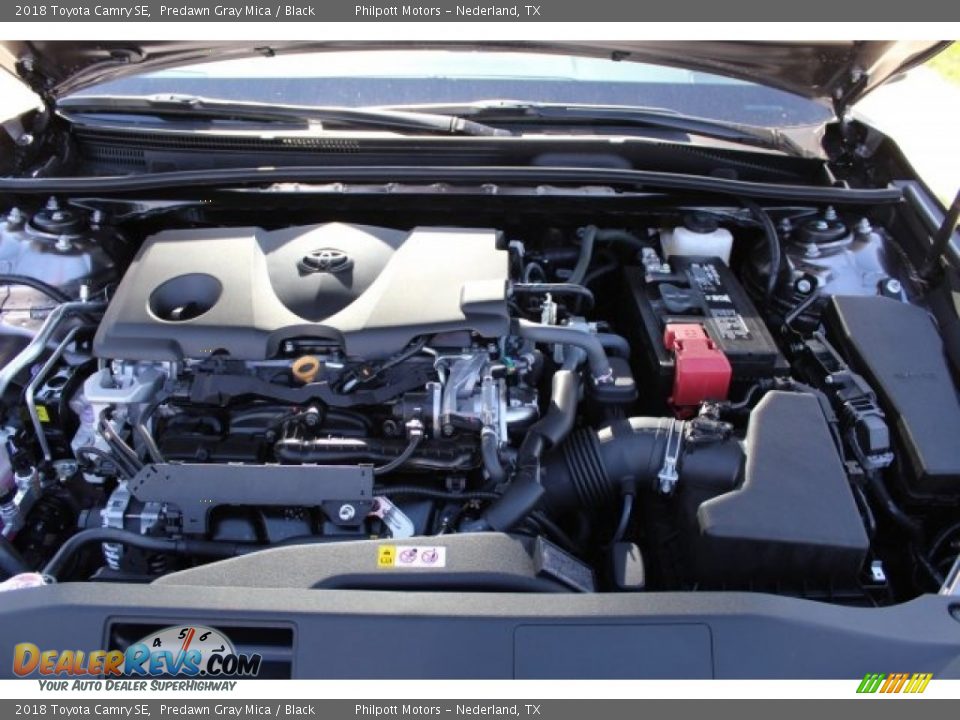2018 Toyota Camry SE Predawn Gray Mica / Black Photo #22