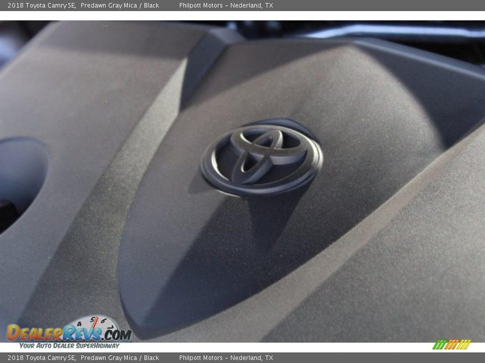 2018 Toyota Camry SE Predawn Gray Mica / Black Photo #23