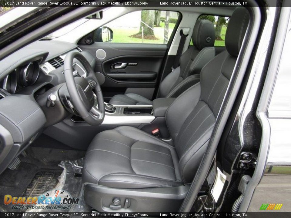2017 Land Rover Range Rover Evoque SE Santorini Black Metallic / Ebony/Ebony Photo #3