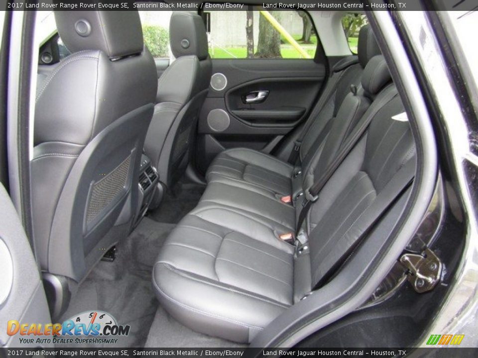 2017 Land Rover Range Rover Evoque SE Santorini Black Metallic / Ebony/Ebony Photo #5