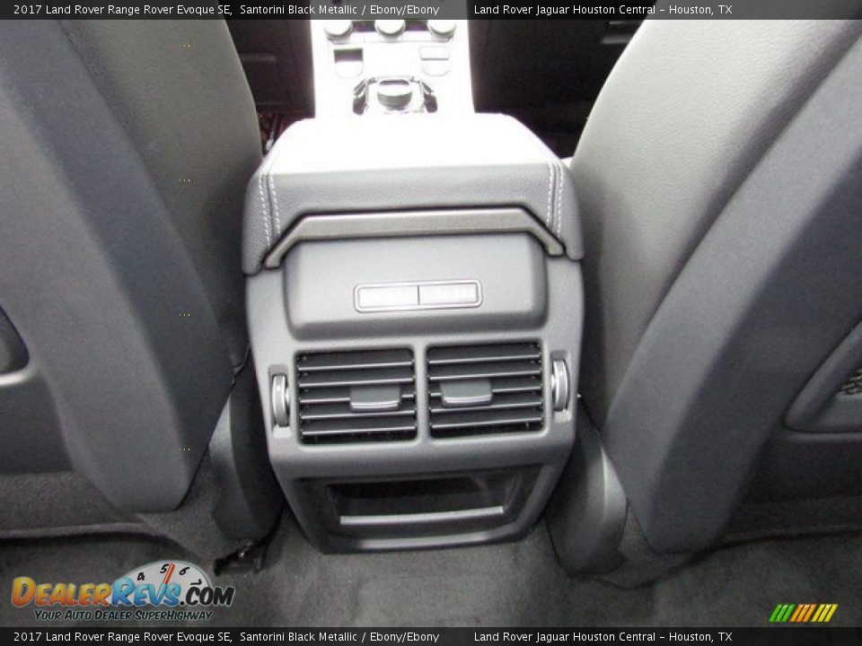 2017 Land Rover Range Rover Evoque SE Santorini Black Metallic / Ebony/Ebony Photo #15