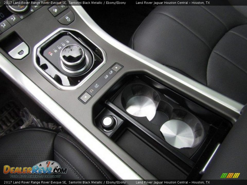 2017 Land Rover Range Rover Evoque SE Santorini Black Metallic / Ebony/Ebony Photo #19
