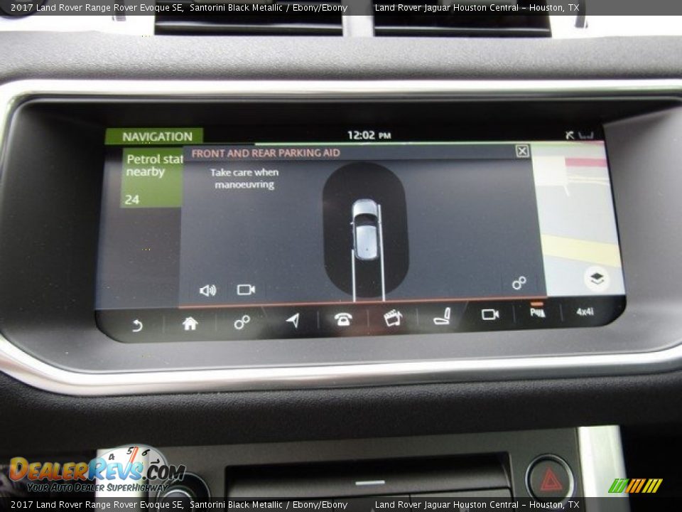 2017 Land Rover Range Rover Evoque SE Santorini Black Metallic / Ebony/Ebony Photo #21