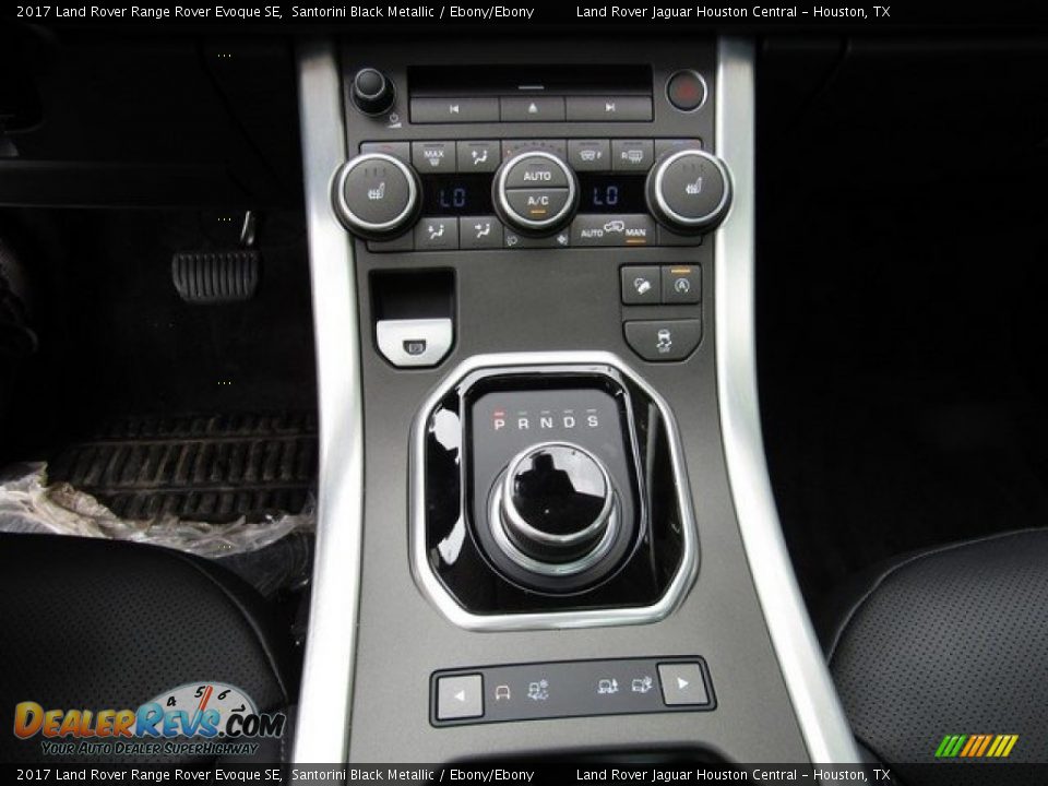 2017 Land Rover Range Rover Evoque SE Santorini Black Metallic / Ebony/Ebony Photo #22