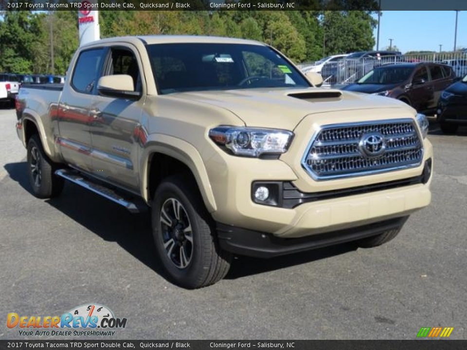 2017 Toyota Tacoma TRD Sport Double Cab Quicksand / Black Photo #1
