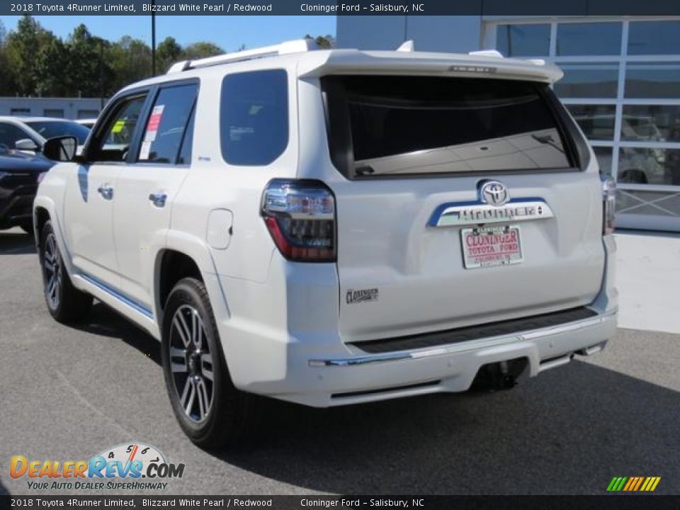 2018 Toyota 4Runner Limited Blizzard White Pearl / Redwood Photo #26