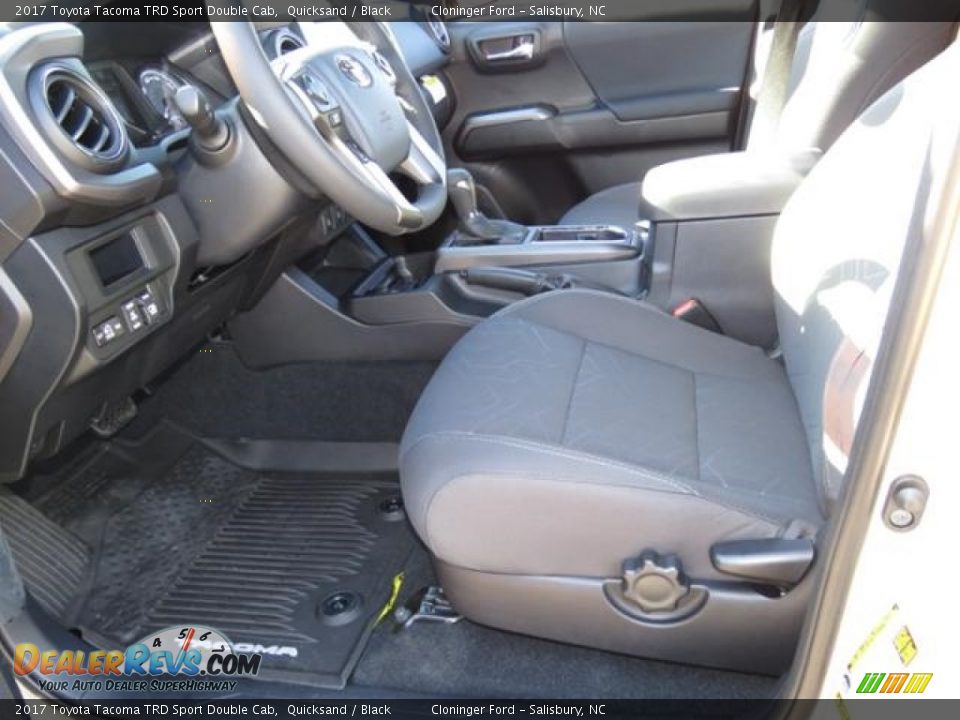 2017 Toyota Tacoma TRD Sport Double Cab Quicksand / Black Photo #7