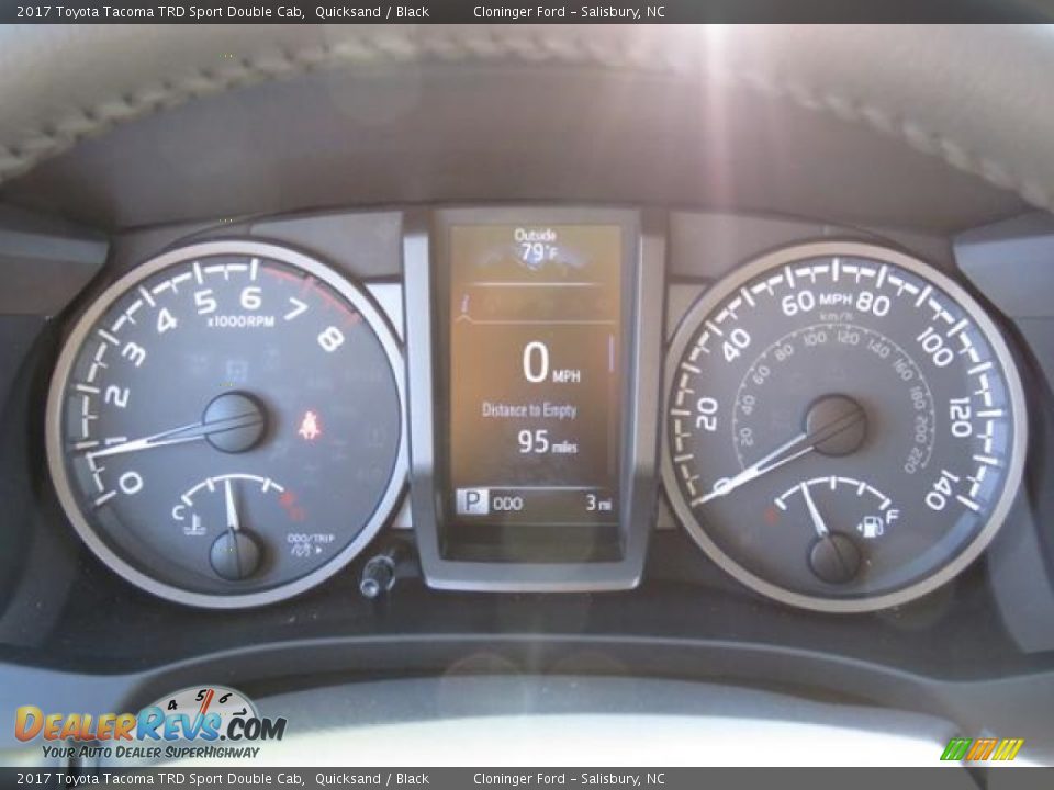 2017 Toyota Tacoma TRD Sport Double Cab Quicksand / Black Photo #9