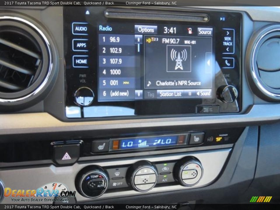 2017 Toyota Tacoma TRD Sport Double Cab Quicksand / Black Photo #10