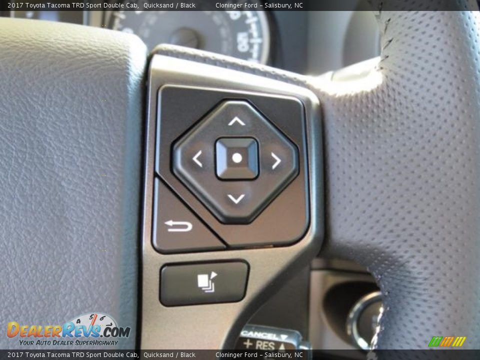 2017 Toyota Tacoma TRD Sport Double Cab Quicksand / Black Photo #15