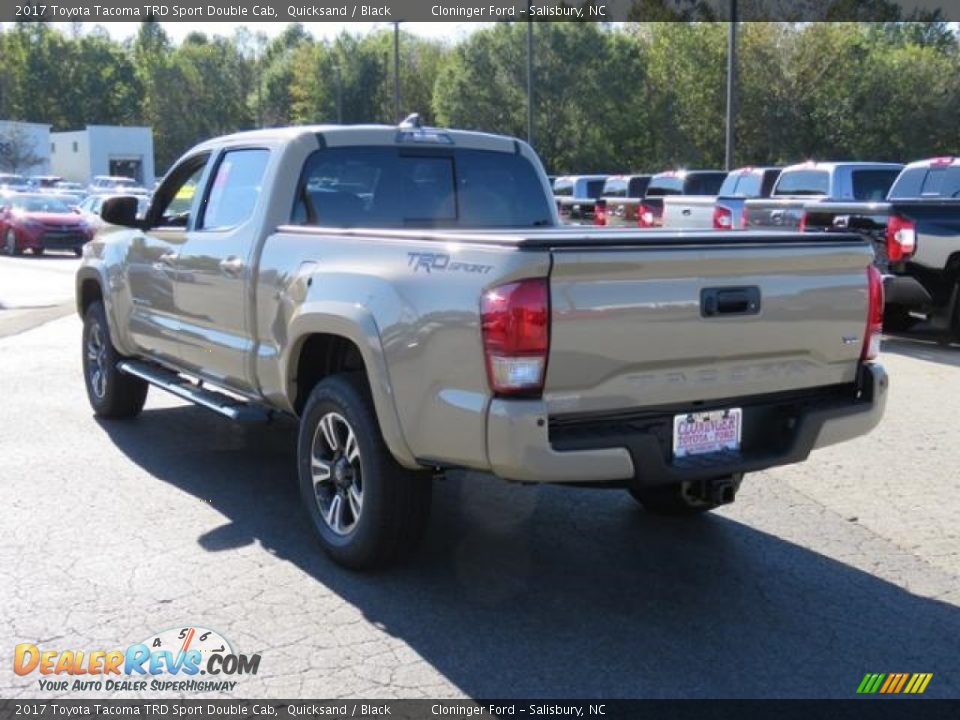 2017 Toyota Tacoma TRD Sport Double Cab Quicksand / Black Photo #21