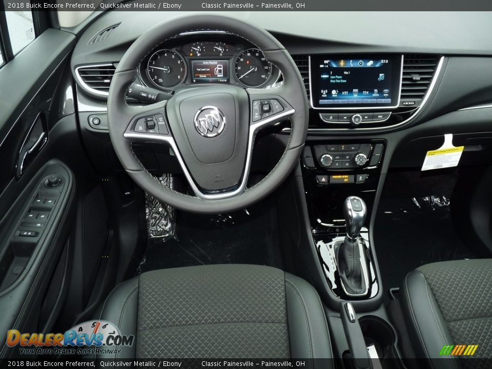 Dashboard of 2018 Buick Encore Preferred Photo #8