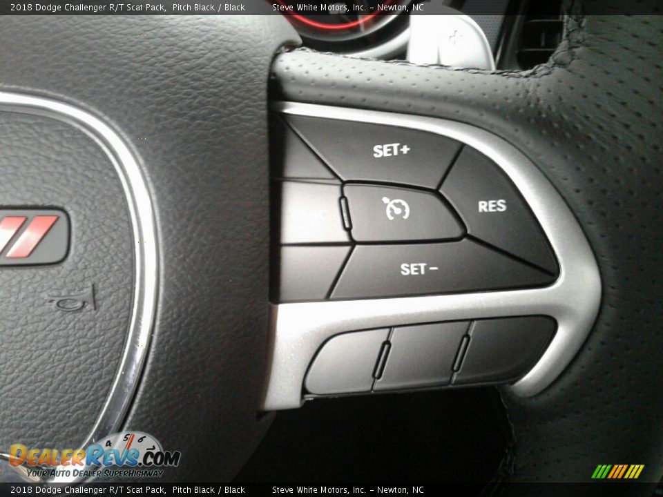 2018 Dodge Challenger R/T Scat Pack Pitch Black / Black Photo #18