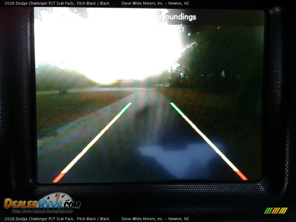 2018 Dodge Challenger R/T Scat Pack Pitch Black / Black Photo #22