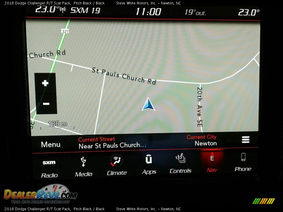 2018 Dodge Challenger R/T Scat Pack Pitch Black / Black Photo #24