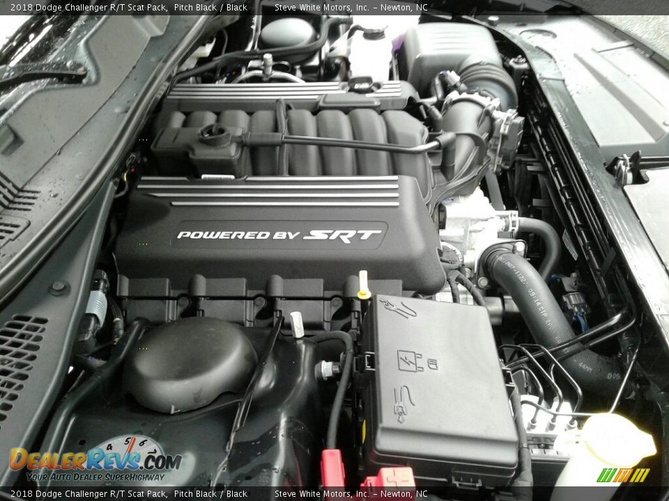 2018 Dodge Challenger R/T Scat Pack Pitch Black / Black Photo #27