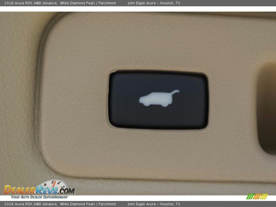 2018 Acura RDX AWD Advance White Diamond Pearl / Parchment Photo #20