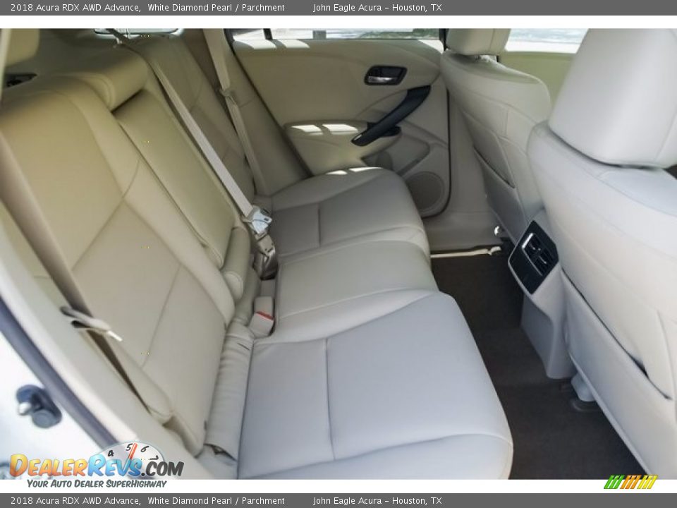 2018 Acura RDX AWD Advance White Diamond Pearl / Parchment Photo #22
