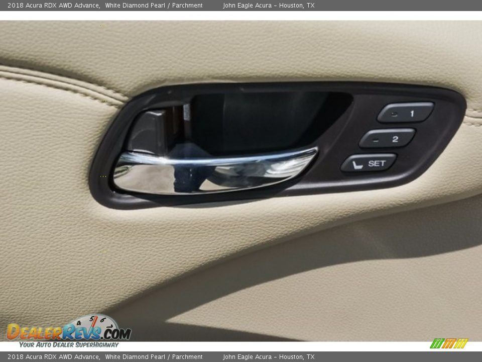 2018 Acura RDX AWD Advance White Diamond Pearl / Parchment Photo #27