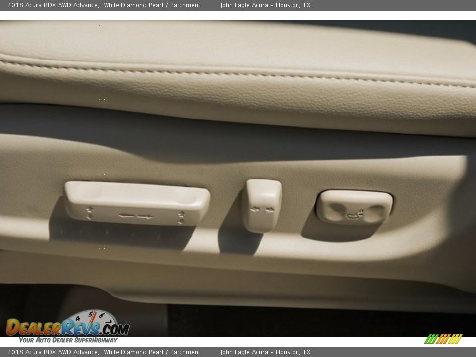 2018 Acura RDX AWD Advance White Diamond Pearl / Parchment Photo #29