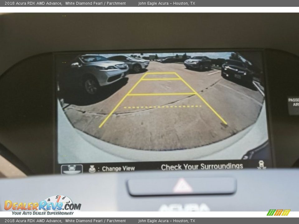 2018 Acura RDX AWD Advance White Diamond Pearl / Parchment Photo #33