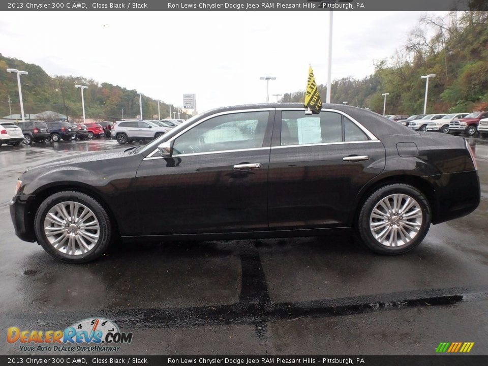 2013 Chrysler 300 C AWD Gloss Black / Black Photo #2
