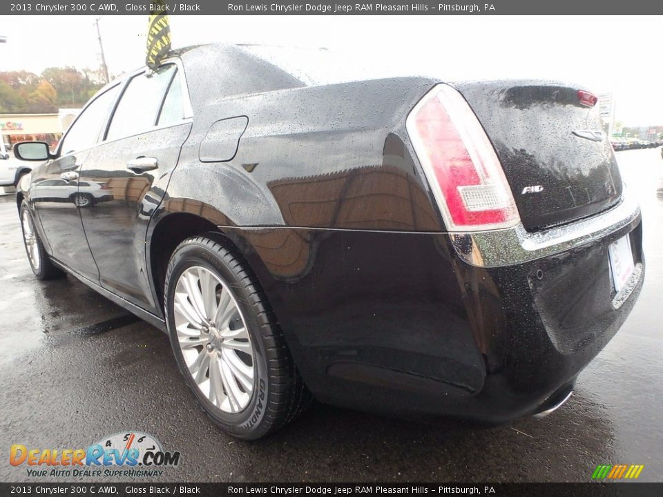 2013 Chrysler 300 C AWD Gloss Black / Black Photo #3