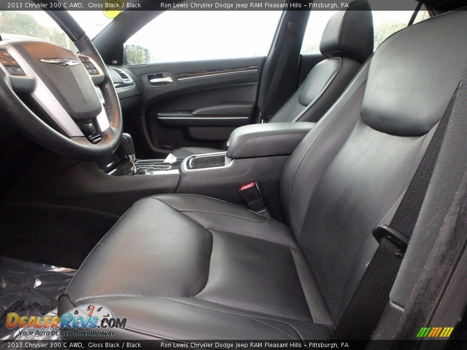 2013 Chrysler 300 C AWD Gloss Black / Black Photo #11